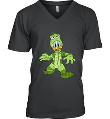Disney Donald Duck Monster Halloween Costume Men's V-Neck Men's V-Neck - FordPhuMy