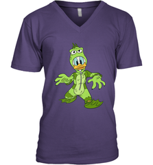 Disney Donald Duck Monster Halloween Costume Men's V-Neck Men's V-Neck - FordPhuMy