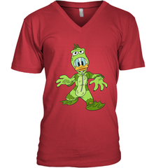 Disney Donald Duck Monster Halloween Costume Men's V-Neck Men's V-Neck - FordPhuMy