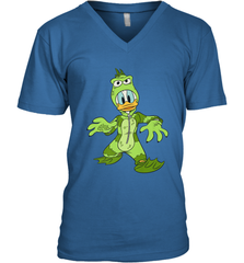 Disney Donald Duck Monster Halloween Costume Men's V-Neck Men's V-Neck - FordPhuMy