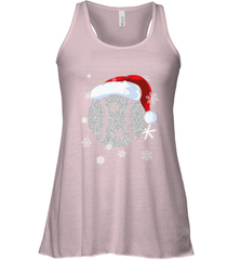 Baseball Ball Christmas Santa Hat Snowflakes Gift  Baseball Women's Racerback Tank Women's Racerback Tank - FordPhuMy
