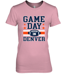 NFL Denver Co Game Day Football Home Team Colors Women's Premium T-Shirt Women's Premium T-Shirt - FordPhuMy