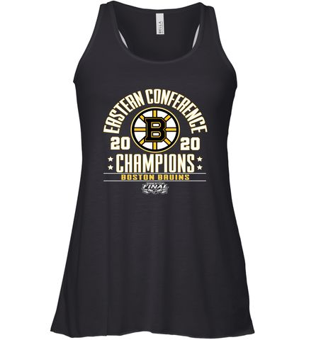 NHL Boston Bruins Fanatics 2020 Eastern Conference Champions Defensive Zone Women's Racerback Tank Women's Racerback Tank / Black / XS Women's Racerback Tank - FordPhuMy