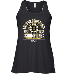 NHL Boston Bruins Fanatics 2020 Eastern Conference Champions Defensive Zone Women's Racerback Tank Women's Racerback Tank - FordPhuMy