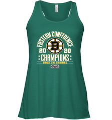 NHL Boston Bruins Fanatics 2020 Eastern Conference Champions Defensive Zone Women's Racerback Tank Women's Racerback Tank - FordPhuMy