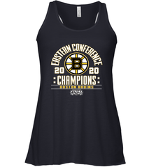 NHL Boston Bruins Fanatics 2020 Eastern Conference Champions Defensive Zone Women's Racerback Tank Women's Racerback Tank - FordPhuMy