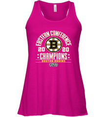 NHL Boston Bruins Fanatics 2020 Eastern Conference Champions Defensive Zone Women's Racerback Tank Women's Racerback Tank - FordPhuMy