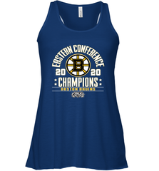 NHL Boston Bruins Fanatics 2020 Eastern Conference Champions Defensive Zone Women's Racerback Tank Women's Racerback Tank - FordPhuMy