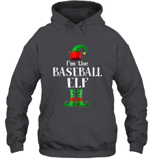 I'm The Baseball Elf Matching Family Pajama Christmas Hooded Sweatshirt Hooded Sweatshirt - FordPhuMy