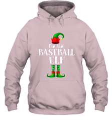 I'm The Baseball Elf Matching Family Pajama Christmas Hooded Sweatshirt Hooded Sweatshirt - FordPhuMy