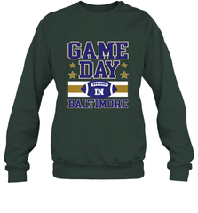 NFL Baltimore MD. Game Day Football Home Team Crewneck Sweatshirt Crewneck Sweatshirt - FordPhuMy