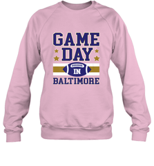 NFL Baltimore MD. Game Day Football Home Team Crewneck Sweatshirt Crewneck Sweatshirt - FordPhuMy