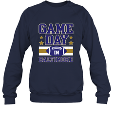 NFL Baltimore MD. Game Day Football Home Team Crewneck Sweatshirt