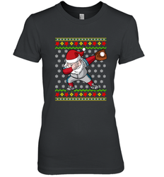 Christmas Dabbing Santa Baseball Gift Women's Premium T-Shirt