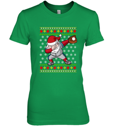 Christmas Dabbing Santa Baseball Gift Women's Premium T-Shirt