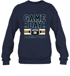 NFL Jacsonville Game Day Football Home Team Crewneck Sweatshirt