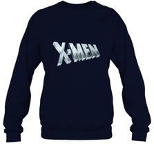 Marvel X Men Logo Retro 90s Animated Series Crewneck Sweatshirt Crewneck Sweatshirt - FordPhuMy