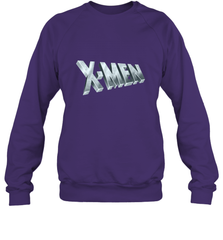 Marvel X Men Logo Retro 90s Animated Series Crewneck Sweatshirt Crewneck Sweatshirt - FordPhuMy