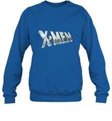 Marvel X Men Logo Retro 90s Animated Series Crewneck Sweatshirt Crewneck Sweatshirt - FordPhuMy
