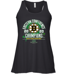 NHL ST PATRICK'S DAY Boston Bruins Fanatics 2020 Eastern Conference Champions Defensive Zone Women's Racerback Tank