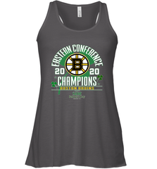 NHL ST PATRICK'S DAY Boston Bruins Fanatics 2020 Eastern Conference Champions Defensive Zone Women's Racerback Tank Women's Racerback Tank - FordPhuMy