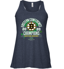 NHL ST PATRICK'S DAY Boston Bruins Fanatics 2020 Eastern Conference Champions Defensive Zone Women's Racerback Tank Women's Racerback Tank - FordPhuMy