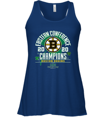 NHL ST PATRICK'S DAY Boston Bruins Fanatics 2020 Eastern Conference Champions Defensive Zone Women's Racerback Tank Women's Racerback Tank - FordPhuMy