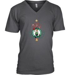 NBA Boston Celtics Logo merry Christmas gilf Men's V-Neck Men's V-Neck - FordPhuMy