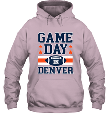 NFL Denver Co Game Day Football Home Team Colors Hooded Sweatshirt Hooded Sweatshirt - FordPhuMy
