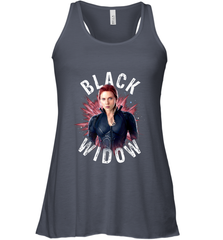 Avengers Endgame Black Widow Space Poster Graphic Women's Racerback Tank Women's Racerback Tank - FordPhuMy
