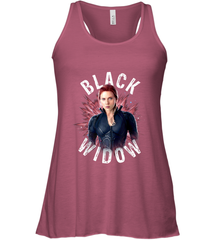 Avengers Endgame Black Widow Space Poster Graphic Women's Racerback Tank Women's Racerback Tank - FordPhuMy