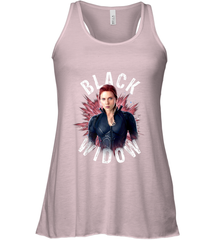 Avengers Endgame Black Widow Space Poster Graphic Women's Racerback Tank Women's Racerback Tank - FordPhuMy