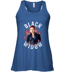 Avengers Endgame Black Widow Space Poster Graphic Women's Racerback Tank Women's Racerback Tank - FordPhuMy