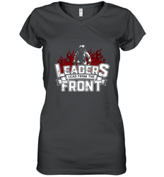 Leaders Front Women's V-Neck T-Shirt