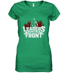 Leaders Front Women's V-Neck T-Shirt Women's V-Neck T-Shirt - FordPhuMy