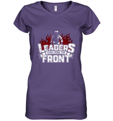 Leaders Front Women's V-Neck T-Shirt Women's V-Neck T-Shirt - FordPhuMy