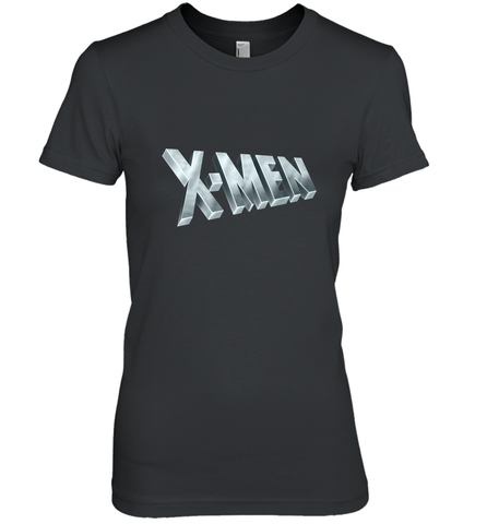 Marvel X Men Logo Retro 90s Animated Series Women's Premium T-Shirt Women's Premium T-Shirt / Black / XS Women's Premium T-Shirt - FordPhuMy