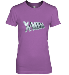 Marvel X Men Logo Retro 90s Animated Series Women's Premium T-Shirt Women's Premium T-Shirt - FordPhuMy