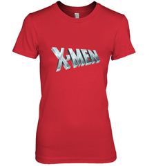 Marvel X Men Logo Retro 90s Animated Series Women's Premium T-Shirt Women's Premium T-Shirt - FordPhuMy