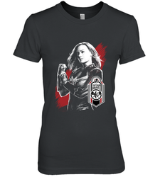Avengers Endgame Captain Marvel Tag Poster Women's Premium T-Shirt