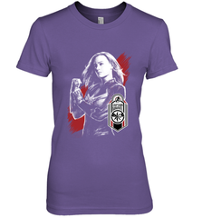 Avengers Endgame Captain Marvel Tag Poster Women's Premium T-Shirt Women's Premium T-Shirt - FordPhuMy