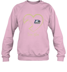 Georgia Southern Eagles Football Inside Heart  Team Crewneck Sweatshirt Crewneck Sweatshirt - FordPhuMy