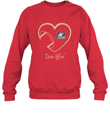 Georgia Southern Eagles Football Inside Heart  Team Crewneck Sweatshirt Crewneck Sweatshirt - FordPhuMy