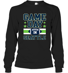 NFL Seattle Wa. Game Day Football Home Team Long Sleeve T-Shirt
