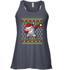 Christmas Dabbing Santa Baseball Gift Women's Racerback Tank Women's Racerback Tank - FordPhuMy