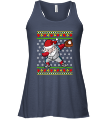 Christmas Dabbing Santa Baseball Gift Women's Racerback Tank Women's Racerback Tank - FordPhuMy