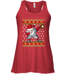 Christmas Dabbing Santa Baseball Gift Women's Racerback Tank Women's Racerback Tank - FordPhuMy