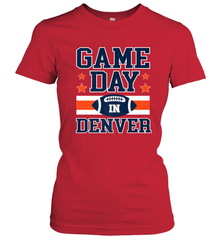 NFL Denver Co Game Day Football Home Team Colors Women's T-Shirt Women's T-Shirt - FordPhuMy