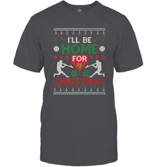 I'll Be Home for Christmas Baseball Gift For Men Women Kids Men's T-Shirt Men's T-Shirt - FordPhuMy