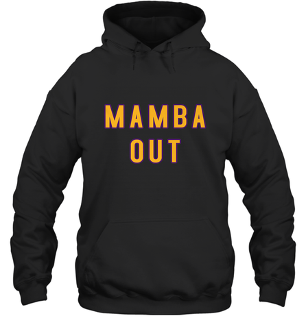 Mamba Out Limited Edition Farewell Tribute Hooded Sweatshirt Hooded Sweatshirt / Black / S Hooded Sweatshirt - FordPhuMy